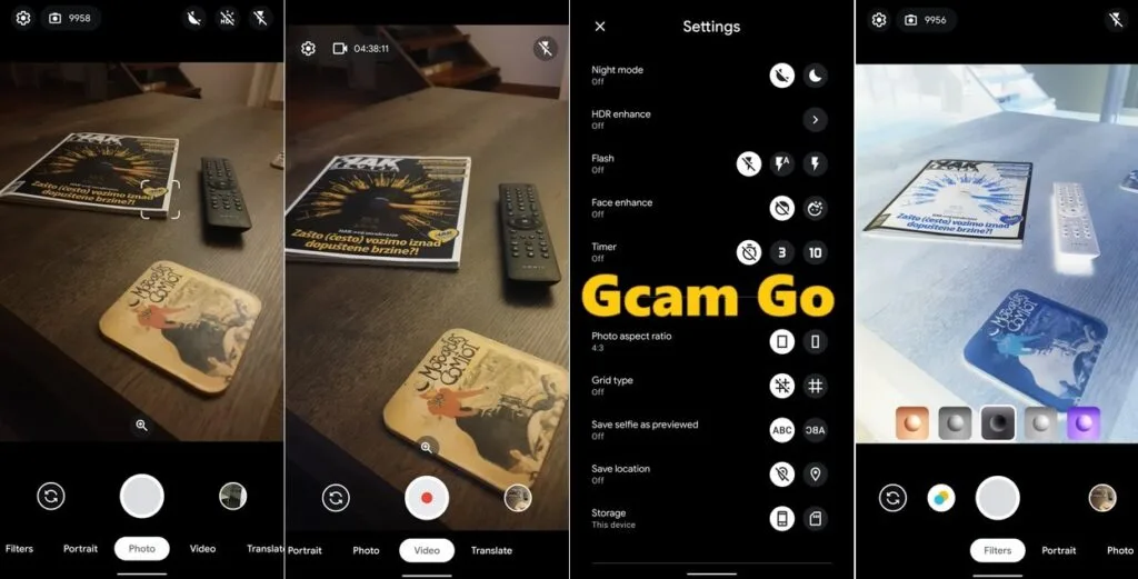 Gcam Go (Google Camera Go) Gcam Mod APK 6 Gcam Go Camera Screenshots - Features and Quality